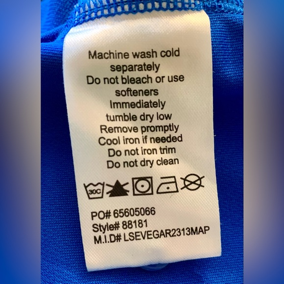 Ford Core365 Polo Short-sleeve Shirt - Golf - Blue - Picture 9 of 9